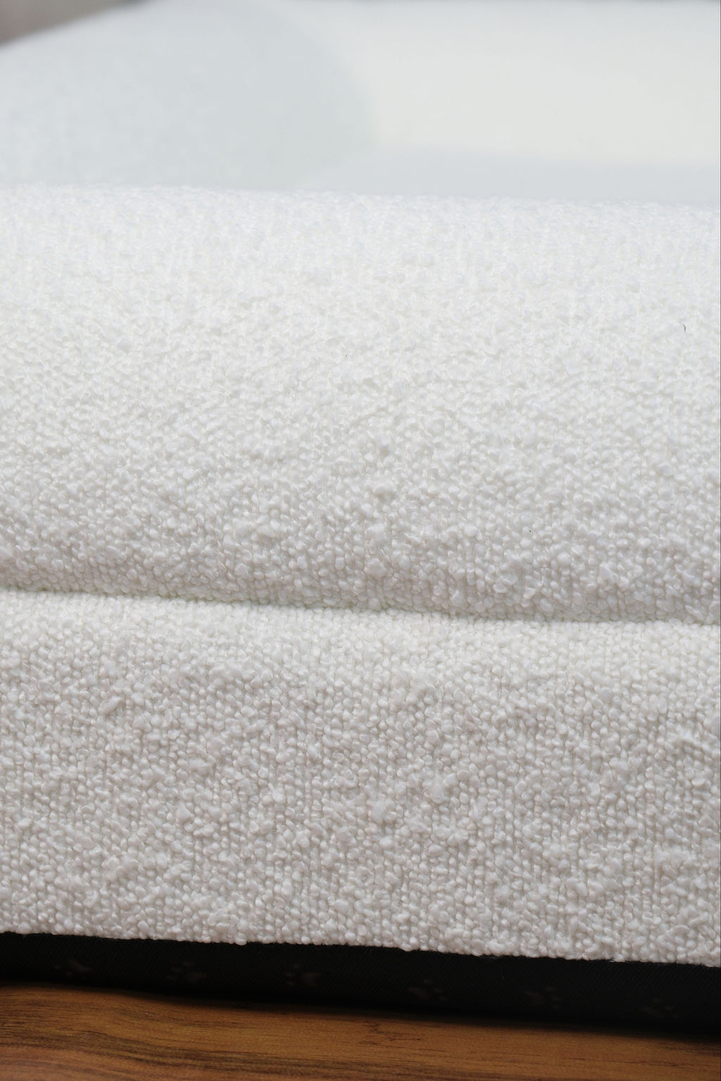 The Luxe Bouclé Restorative Pet Bed