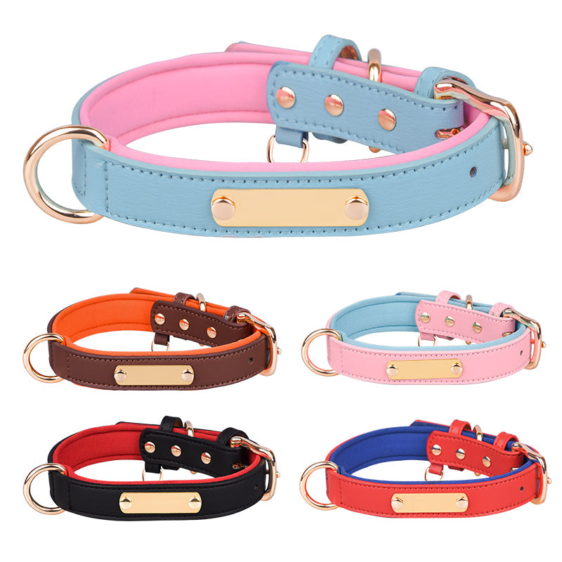 Custom Luxury Breathable Pet Dog Collar | High-Quality Training Walking Products