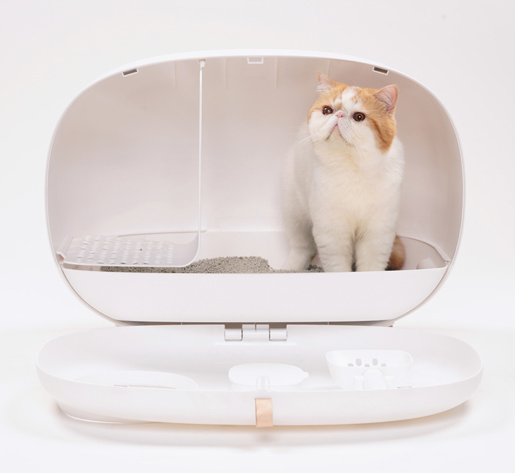 Contemporary Cat Litter Box