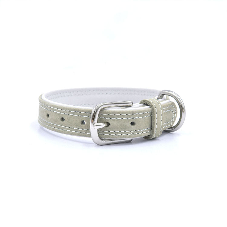 Genuine Leather Pet Collar  | High Quality Durable Luxury