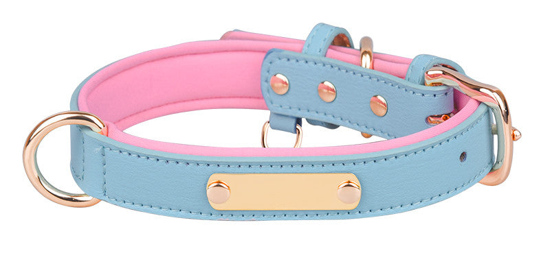 Custom Luxury Breathable Pet Dog Collar | High-Quality Training Walking Products
