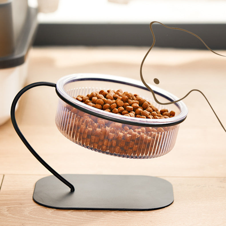 Luxury Raised Pet Bowls - Elevated Feeding Station for Small Dogs, Puppies, Cats