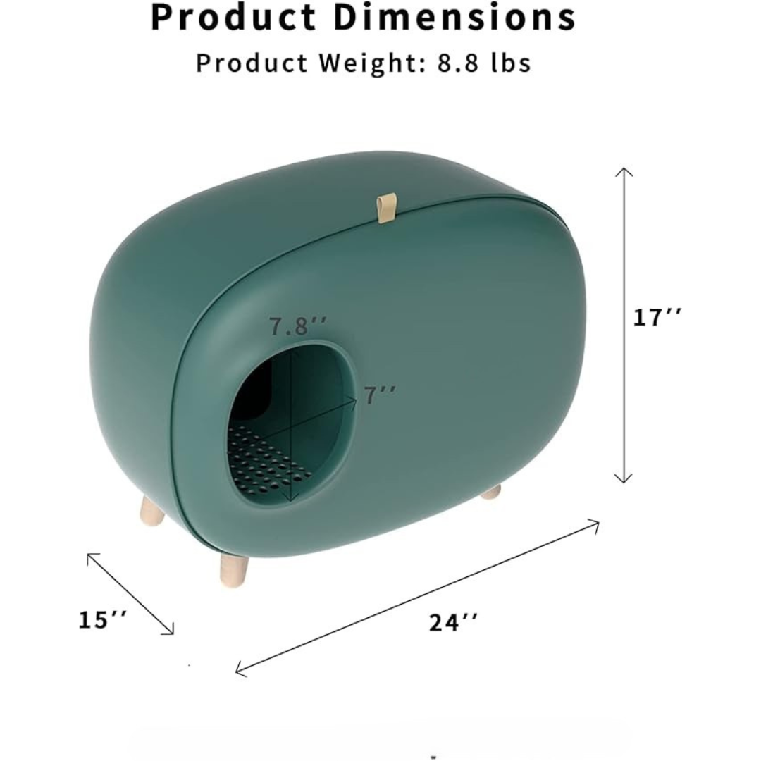 Contemporary Cat Litter Box